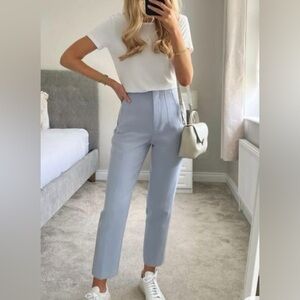 Ann Taylor Light Blue Straight Leg Pants